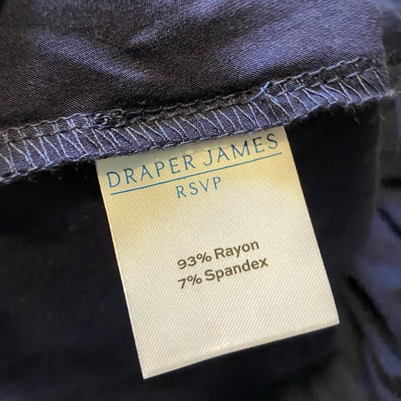 Draper James Navy Wrap Dress Size 2X - Picture 4 of 4